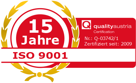 15 Years of ISO 9001 Certification at STC-Steyr